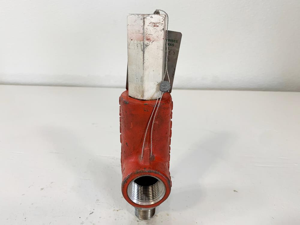 Hydro-Seal 1/2" x 3/4" NPT 750# CF8M Relief Valve 3FRV-30